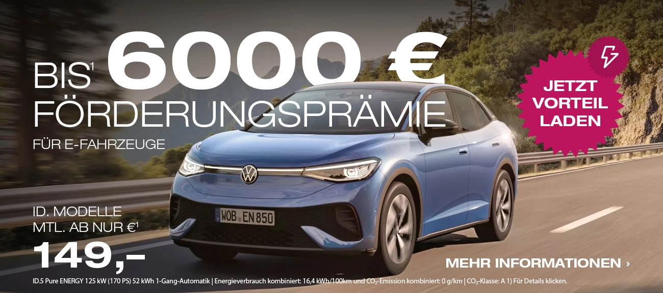 VW E-Förderungsprämie
