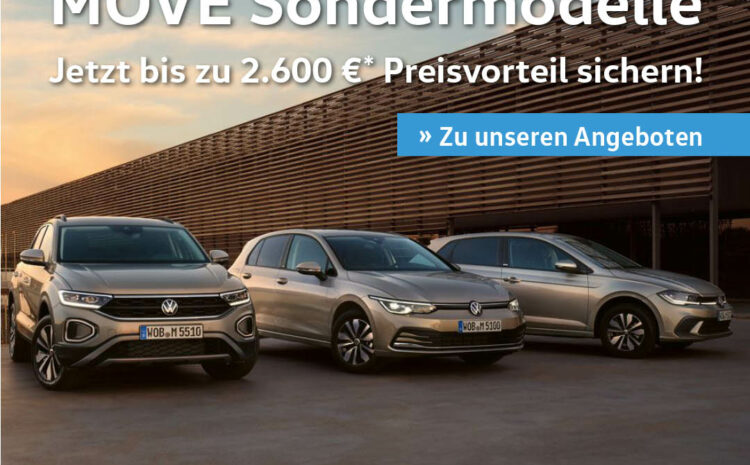  Die neuen Move Sondermodelle