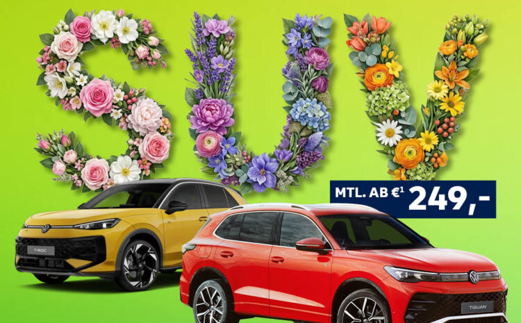  VW T-Roc und Tiguan
